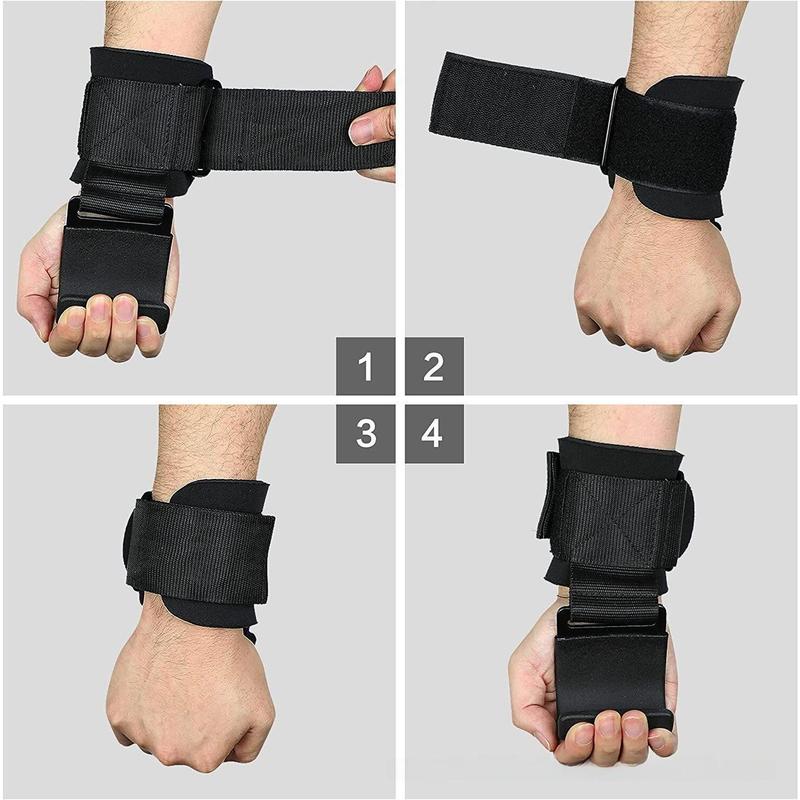 Bảo Vệ Lòng Bàn Tay Cử Tạ Thể Dục, Thế Hệ Thứ 2 Phổ Biến, Móc Cầm Tập Kéo Lên Thanh Ngang, Móc Bảo Vệ Cổ Tay Unisex 1