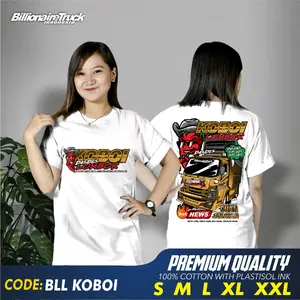 kaos truk koboi kaos bahan katun combed|kaos santai |all size Billionaire truck Indonesia