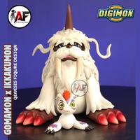 Gambar Statue Action Figure Digimon Gomamon x Ikkakumon , Zudomon Genesis Studio Design Recast - IKKAKUMON dari INDOACTIONFIGURE Kota Surabaya 4 Tokopedia