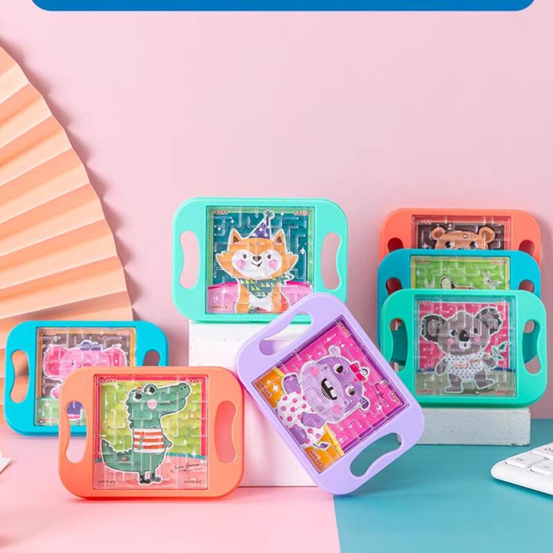 Product Introduction of Maze Ball Puzzle Kid Early Learning Toys Door Gift Reward Kids Student Baby Balance Education Mazes Balancing Stress 0