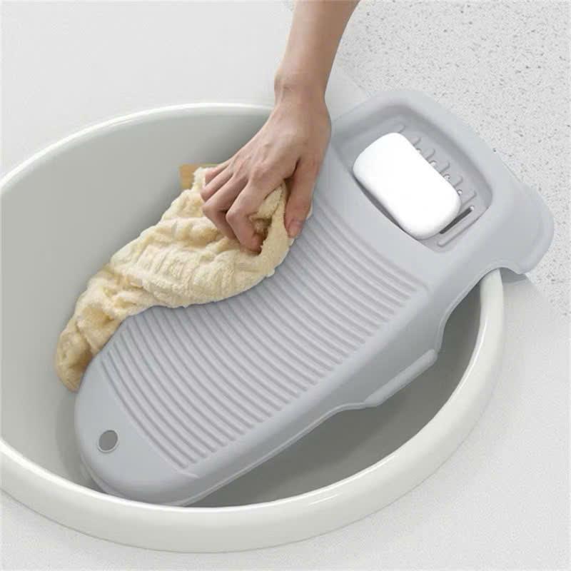 Product Introduction of Bàn Rửa, Bàn Giặt Tay Chống Trơn Trượt Bằng Nhựa Có Hộp Xà Phòng kokOmgea Hàn Quốc ( AJ-0790) 3