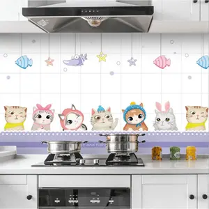 HL0204 Wallpaper Dinding Dapur Anti Minyak Sticker