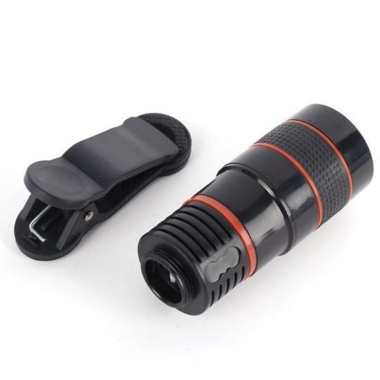 Product Introduction of Mini Telephoto Phone Lens 8X/12X Optical Zoom Suitable for Most Types of Mobile Phones for Travel Watching Games Photography 6
