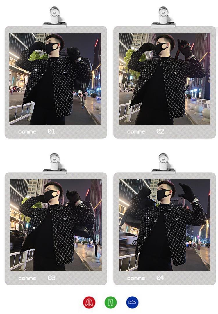 Product Introduction of Spring and Autumn Turn-down Collar Jacket for Men, Stylish Men's Casual High-end Trendy Brand Coat, 2024 New Spring Jacket Slipper 14