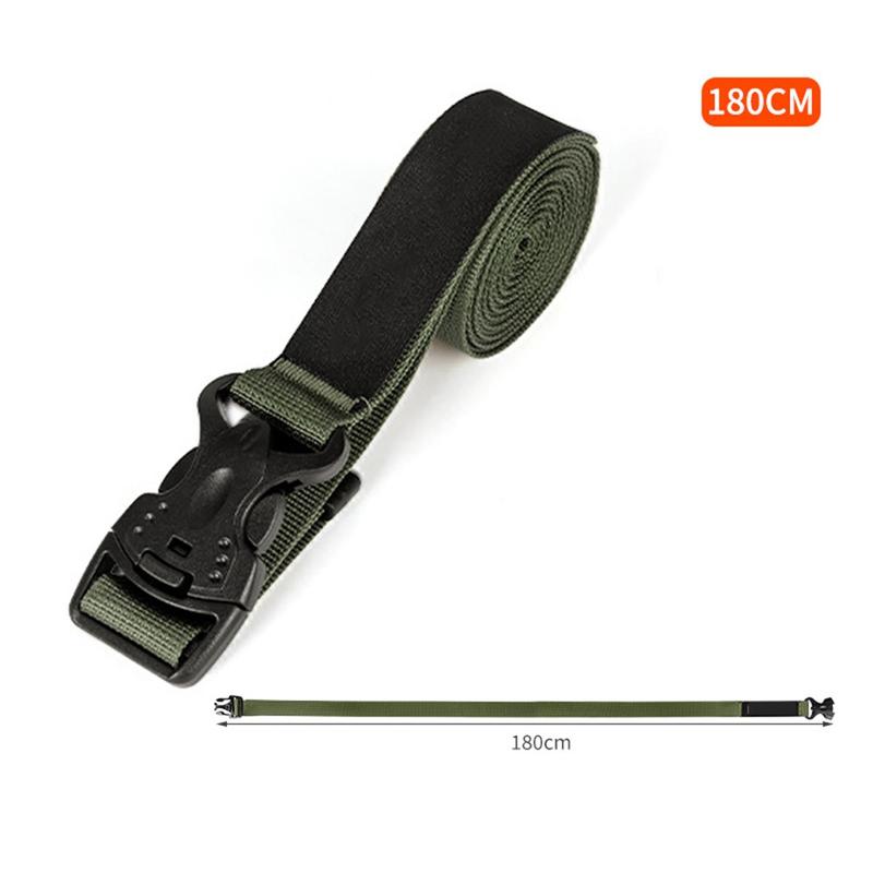 Product Introduction of Outdoor Luggage Tie-Down Belt With Double Insurance Webbing Buckle Adjustable 22