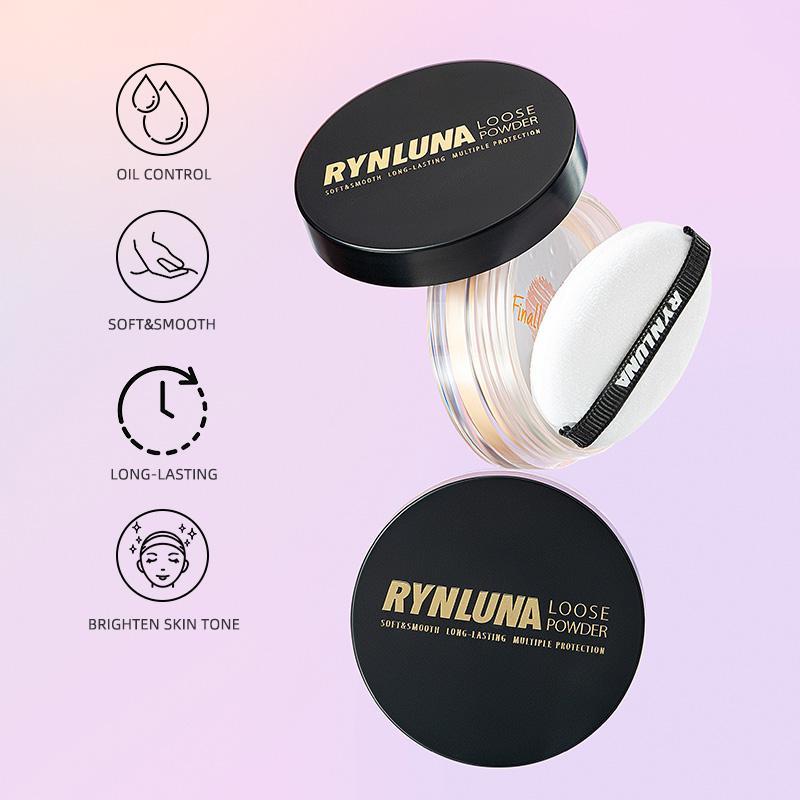 Oil Control Delicate Setting Powder, Summer Makeup, Waterproof Long-wearing Oil Control Face Makeup Powder-Foundation, Setting Powder, Long-lasting Matte Makeup Effect Cosmetic, Makeup Products, Valentine's Day Gift, Gift for Women 3