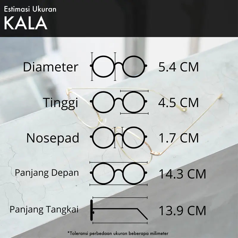Frame Kacamata Kala Series 2