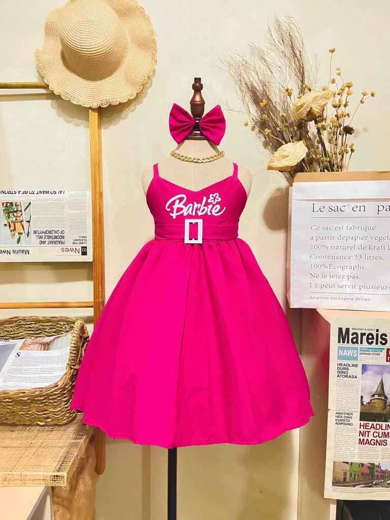 Product Introduction of JJAS BARBIEEE KIDS DRESS FIT 3 TO 4 and 5 to 6 YEAR OLD SPECIAL FABRIC 2