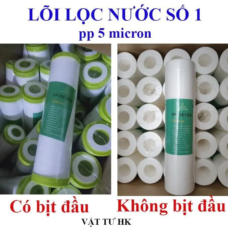 Lõi lọc nước, Lõi lọc thô số 1 PP dùng cho máy lọc nước gia đình kangaroo Sanaky sunhouse Karofi Aqua [{Xịn},{Tốt}]