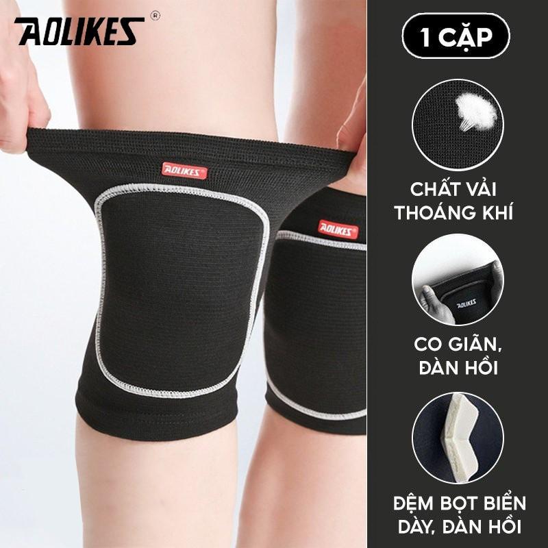 Băng Bảo Vệ Đầu Gối Có ĐÊm Mút  Aolikes - Phụ Kiện Thể Thao 5