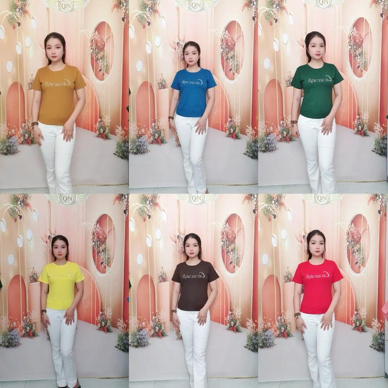 Product Introduction of Áo Thun Nữ. QN.161 Fom Carotop. Cotton Thái Co Giãn Bốn Chiều.Mềm Mịn Mát.Thấm Hút Mồ hôi ạ Cổ Tròn Women 20
