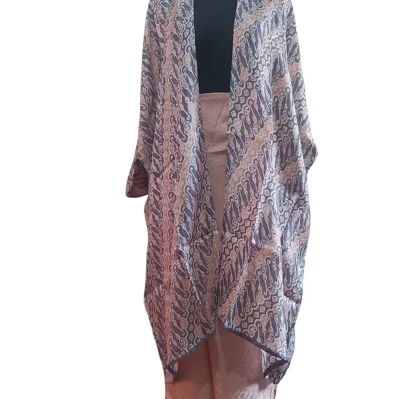 outer batik viscos mewah Atasan Baju Motif Panjang 1