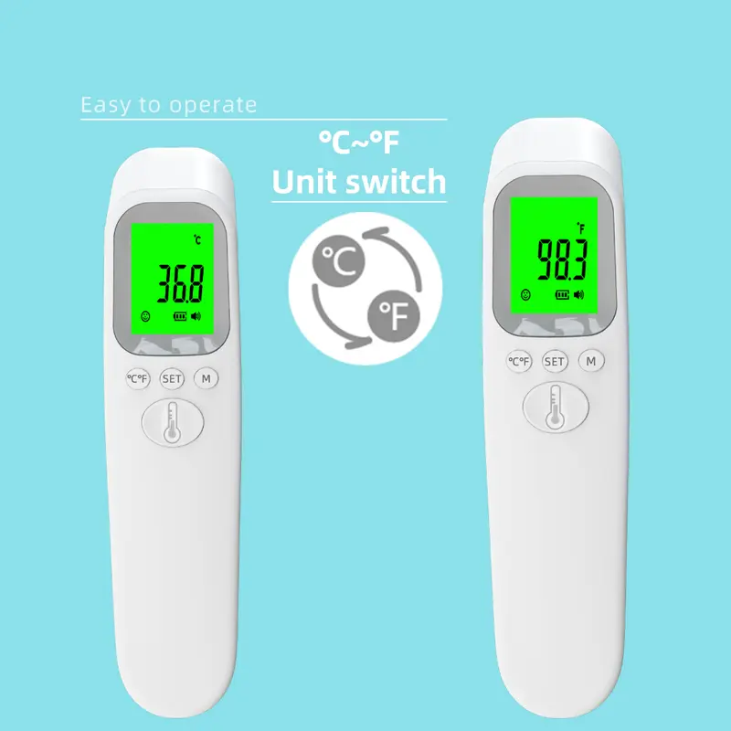 TNW Thermogun Termometer Suhu Tubuh Digital Termometer Inframerah Non Contact Thermometer Dahi untuk Demam 6