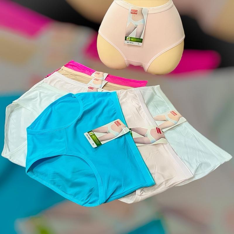 Combo 10 Quần Lót Nữ Bigsize 55-85Kg Chất Vải Cotton Thái Mềm Mịn Co Giãn 4 Chiều [No.9066] 2