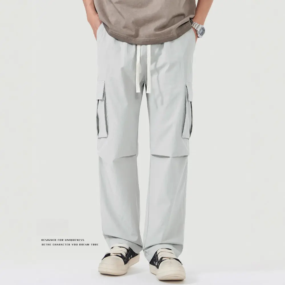 Men's Cargo Pants 2025 New Summer |   Trendy Streetwear Straight Fit |   Loose Casual Trousers for Boys & Teens |   TikTok Viral Fashion