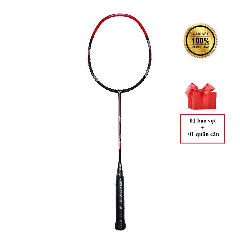 Vợt Cầu Lông VNB V200 Đỏ Chính Hãng - Công thủ toàn diện