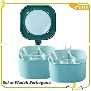 [COD] OFM C429 Tempat Bumbu Dapur 4 Sekat Wadah Serbaguna Kitchenware