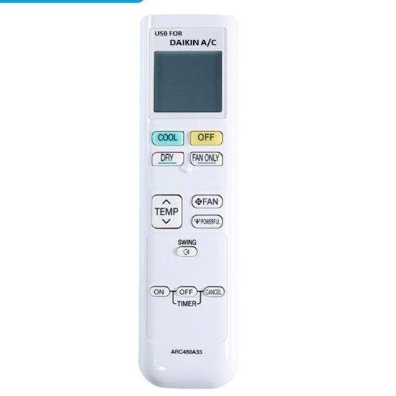 Điều Khiển MÁy LẠnh Remote ARC480A33 cho máy điều hòa Daikin