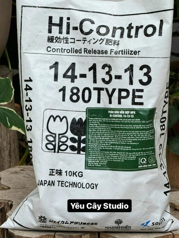 Yêu Cây studio: Phân chì Nhật Hi Control 14-13-13 túi chiết tiện lợi - 100gr