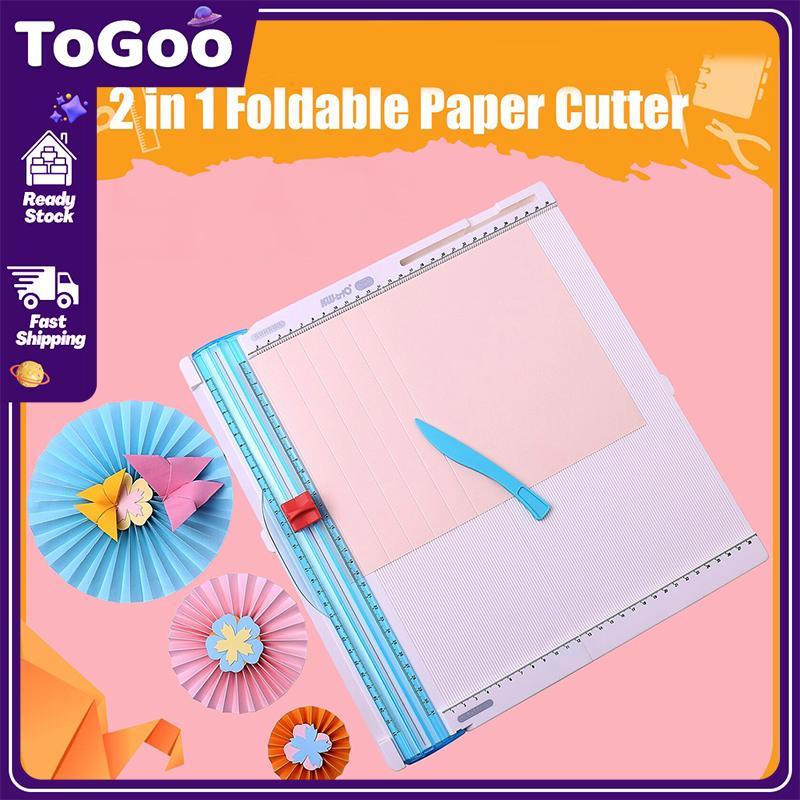 Paper Trimmer，2 IN 1 Multi-Function Paper Cutter Precision Paper ...