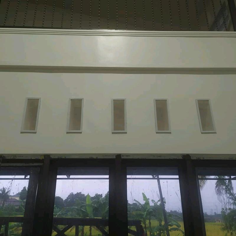 Kawat Nyamuk Fiber untuk Lubang Angin - Pencegahan Serangga 13x33 Abu - Karet 2