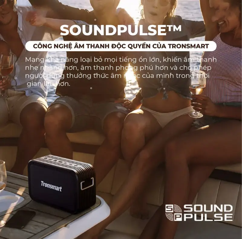 Loa Bluetooth 5.0 di động ngoài trời Tronsmart Force Max 80W, Âm thanh ba tần số, 2.2 kênh, TWS, Hiệu ứng EQ ba âm trầm, Thời gian phát tối đa 13 giờ, IPX6, Powerbank tích hợp - Bảo hành chính hãng 12 tháng Củ Loa Nghe Nhạc 3