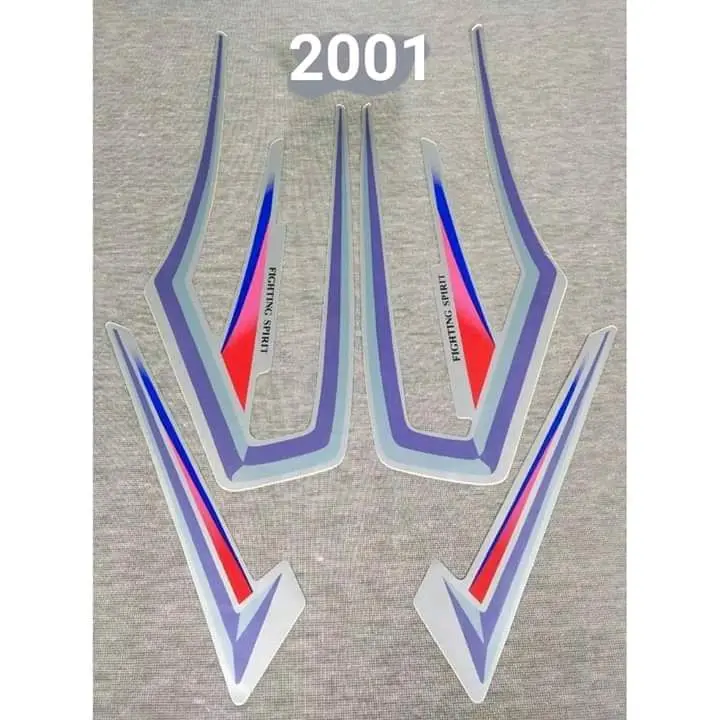 striping rx king tahun 2001 silver