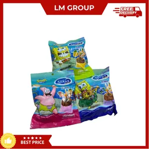 KEMASAN BARU! Silkys Duo 2 Lapis Gula Aren dan Jeli Aneka Rasa 1 Pack isi 10 pcs @20gr