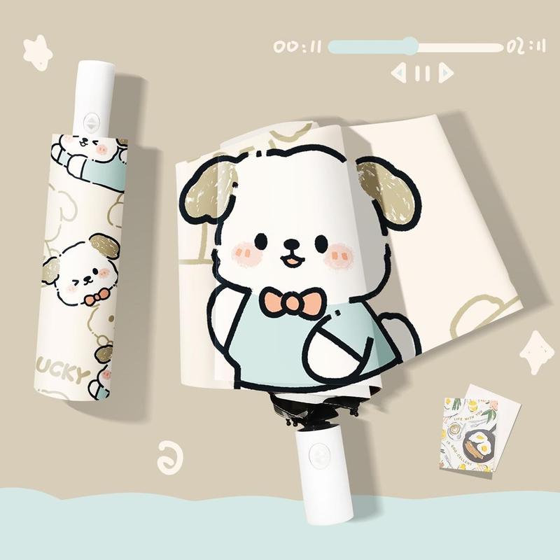 Ô Dù che mưa che nắng hoạt hình SANRIO cực cute LILA  OSAN198 ô gấp gọn