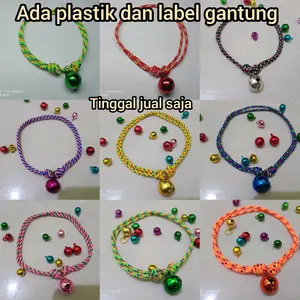 5pcs kalung kucing dan lonceng