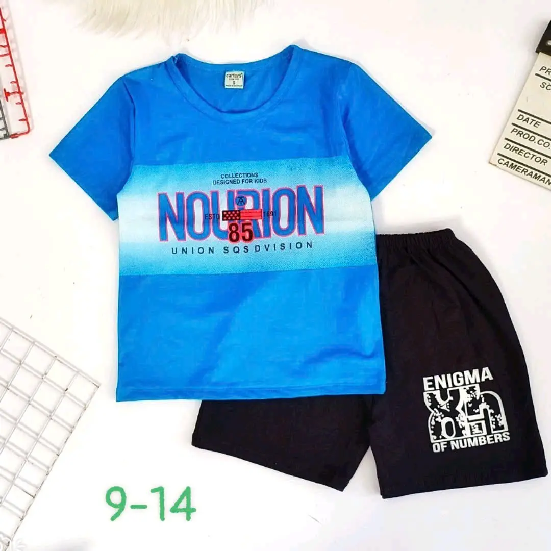 Sale Bộ quần áo bé trai size 18-34kg chất cotton đẹp
