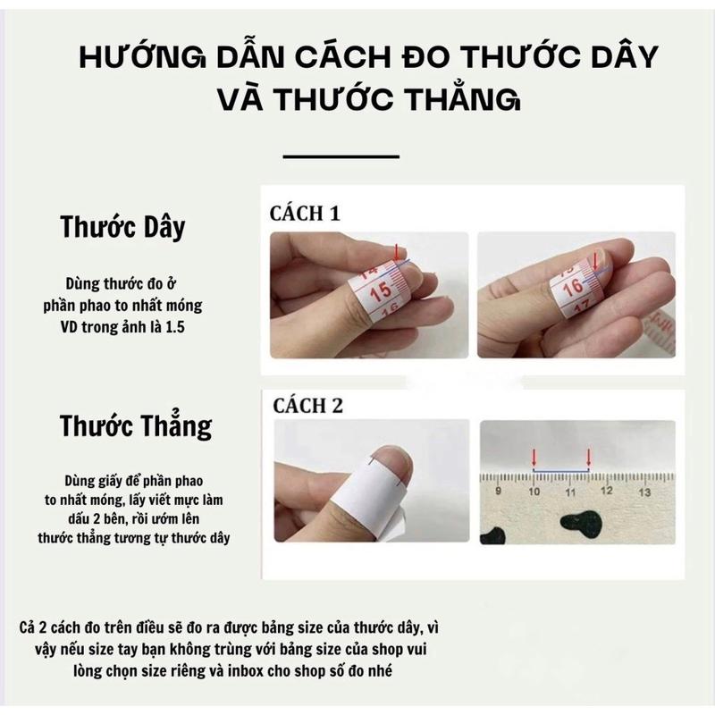 M22 - Móng tay giả - Nailbox mắt mèo đính charm đá sang chảnh soobin nailbox 2