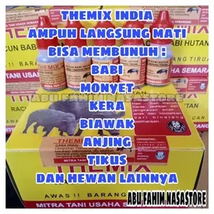 THEMIX RACUN BABI HUTAN BOTOL / RACUN MONYET, KERA, BIAWAK, ANJING, TIKUS DAN RACUN HEWAN LAINNYA