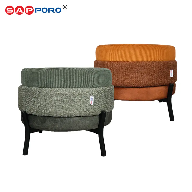 SAPPORO VIRGINIA - Kursi Stool | Stool Bulat | Kursi Minimalis 1