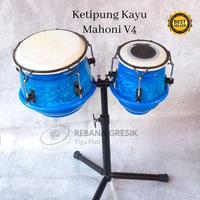 Gambar Ketipung Kendang Satu Set Kendang Koplo - Ketipung Mahoni Kuning dari Rebanagresiktigaputri Kab. Gresik 2 Tokopedia