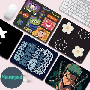 Mousepad Gaming Deskmat 21*26 CM Gambar Animasi Kartun Motif Slip Resistant Waterproof Office Mouse pad