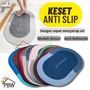 Keset Foam Bundar Diatomite Murah