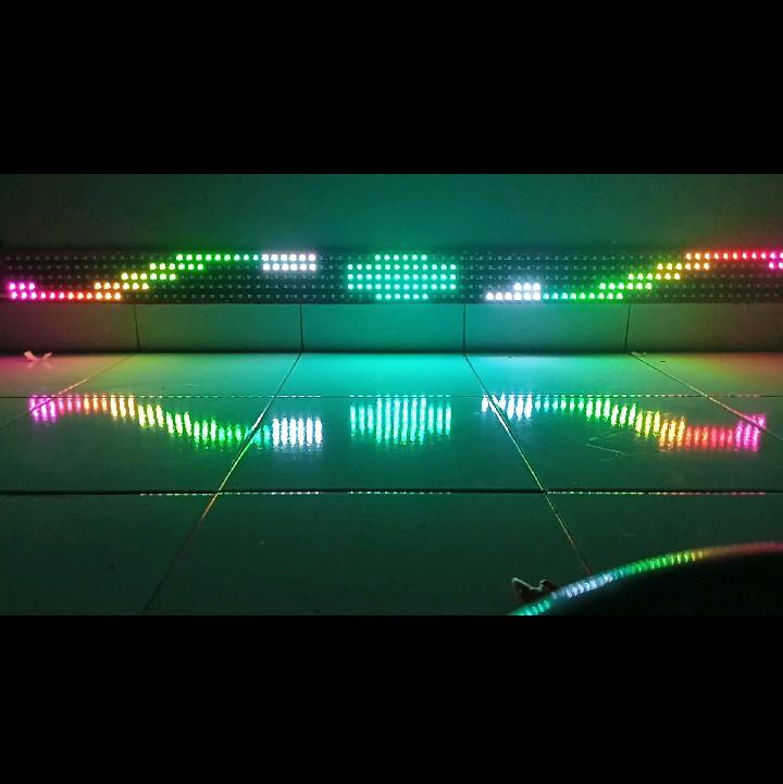 Strobo text 5 baris 12/24 volt 2
