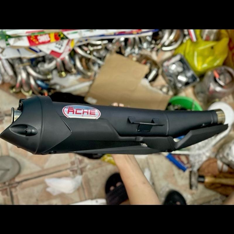 Bụng Pô LC V6 Móc Họng 48 Tặng Kèm Tiêu Cnc (Ốp Full) Họng 51mm Nhét Cổ Tăng