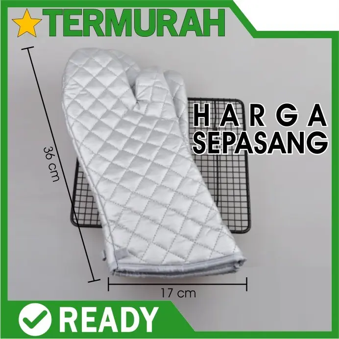 Ready Sarung Tangan Anti Panas Untuk Memasak Oven Mitt Berkualitas