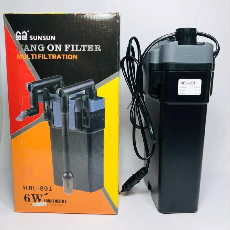  Máy lọc treo SUNSUN hbl 801 4 ngăn lọc cao cấp. 