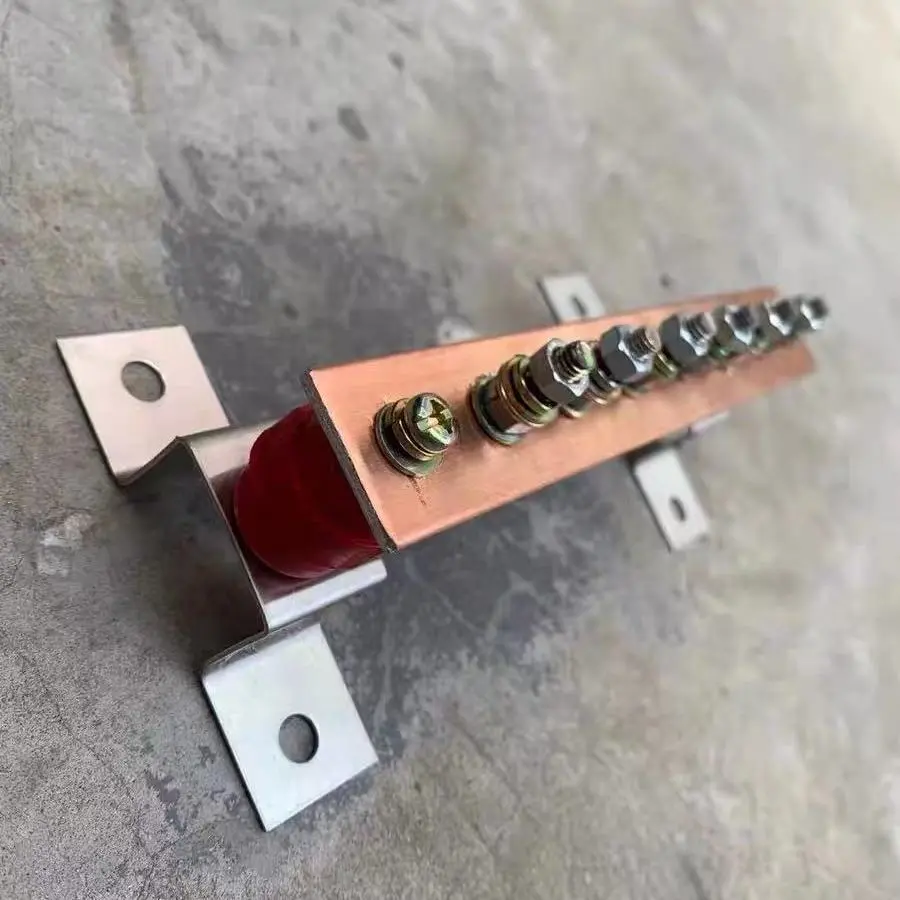 Zero Row Busbar Grounding Terminal Copper Clad Aluminum Busbar Zero ...
