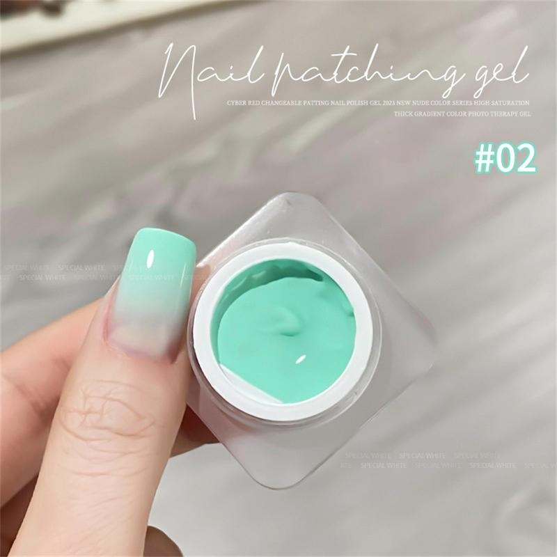 Sơn móng tay, XEIJAYI, Màu từ từ, Tranh màu không rửa miễn phí, Gel làm móng Pat Nữ bột  mắt hồng ombre  tráng gương 4