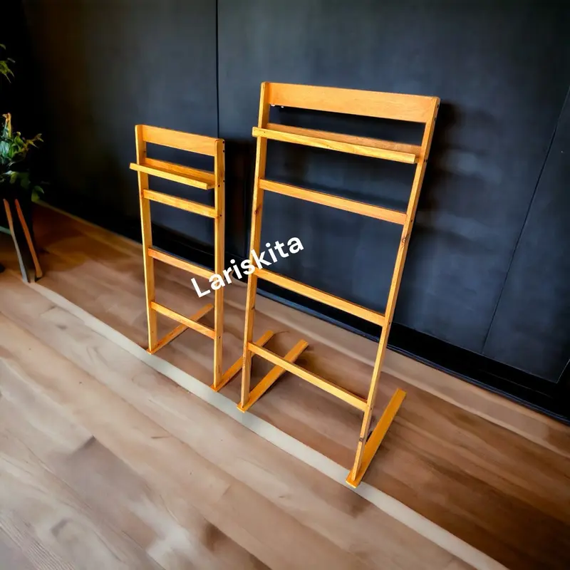 Ladder Hanger rak sajadah rak handuk rak sampiran pakaian rak mukena rak serbaguna Dapur 4