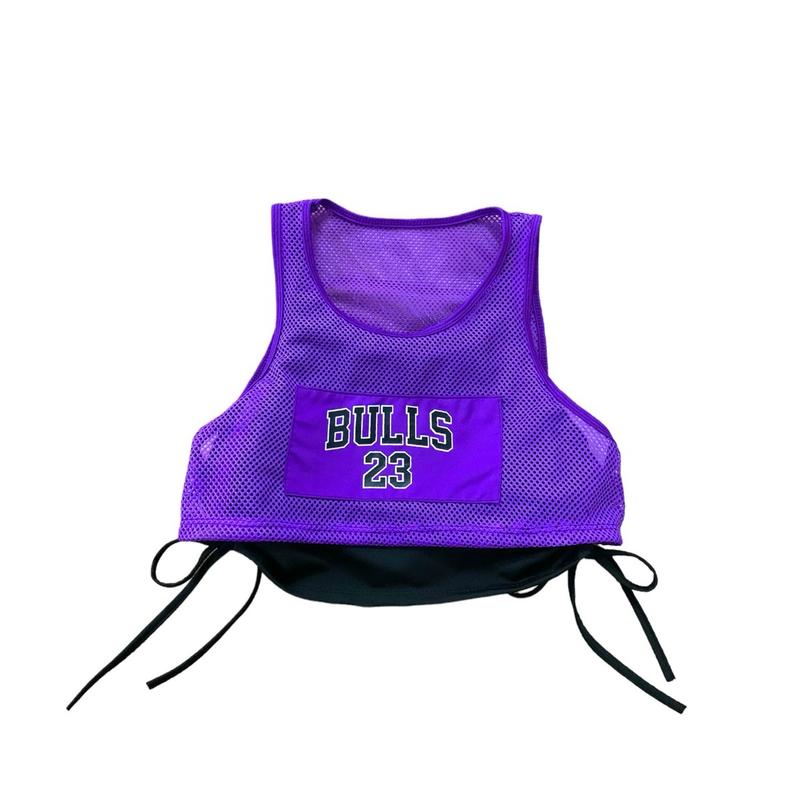 Áo bra lưới BULLS 23 rút dây 2 bên xườn, áo tập 2 lớp dành cho nữ, tập thể dục, tập aerobic, shuttle dance, dân vũ, zumba, sport, nhiều màu 3