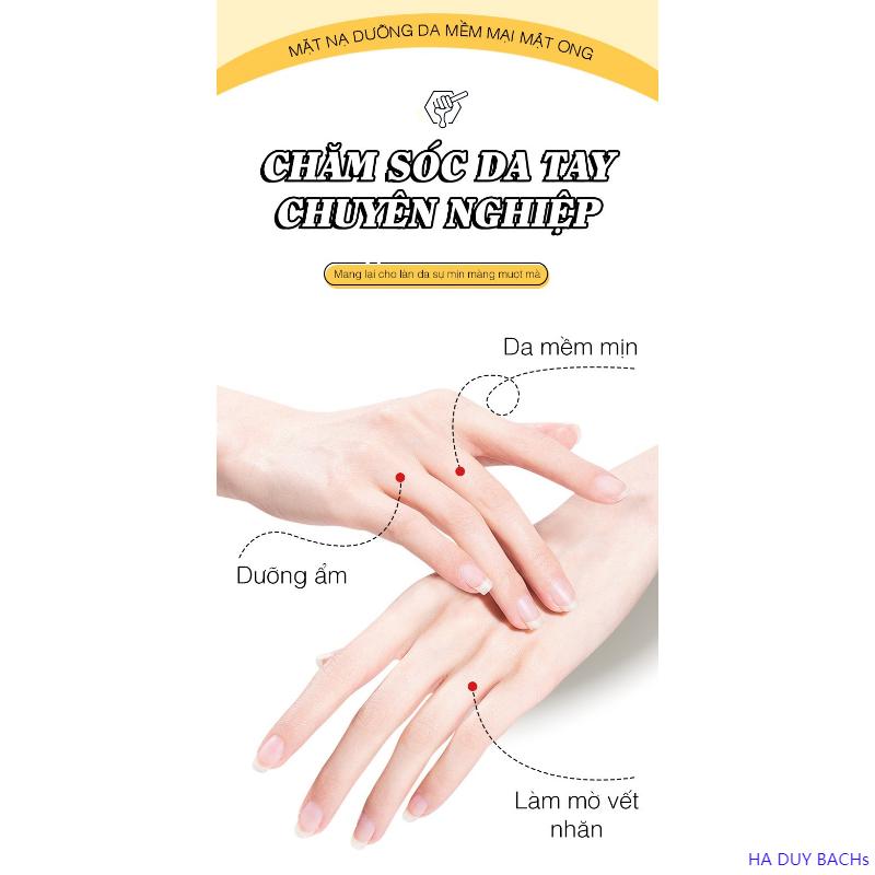 Product Introduction of HA DUY BACHs Mặt nạ tay ZOZU tinh chất mật ong dưỡng ẩm làm trắng da giúp da mềm mịn cấp ẩm chống lão hóa ngừa nếp nhăn 18