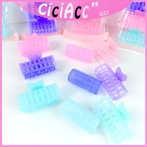 Set 3Alat Pengeriting Poni Tanpa Bekas Untuk Rambut Lebih Penuh Dan Bervolume