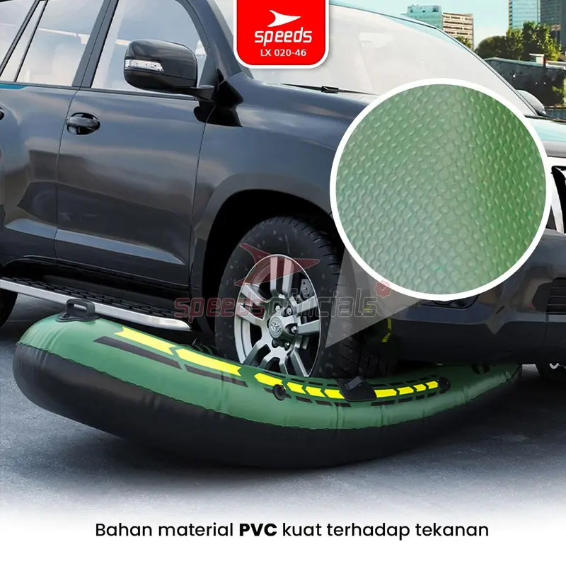 SPEEDS Perahu Karet Tiup Mancing Kayak + Dayung Inflatable Rafting Sport Boat 2 Orang Arung Jeram 020-46 6