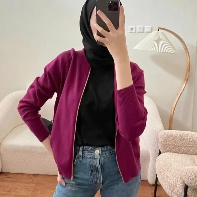 BOMBER CARDY KNIT BY GONEGANI 3