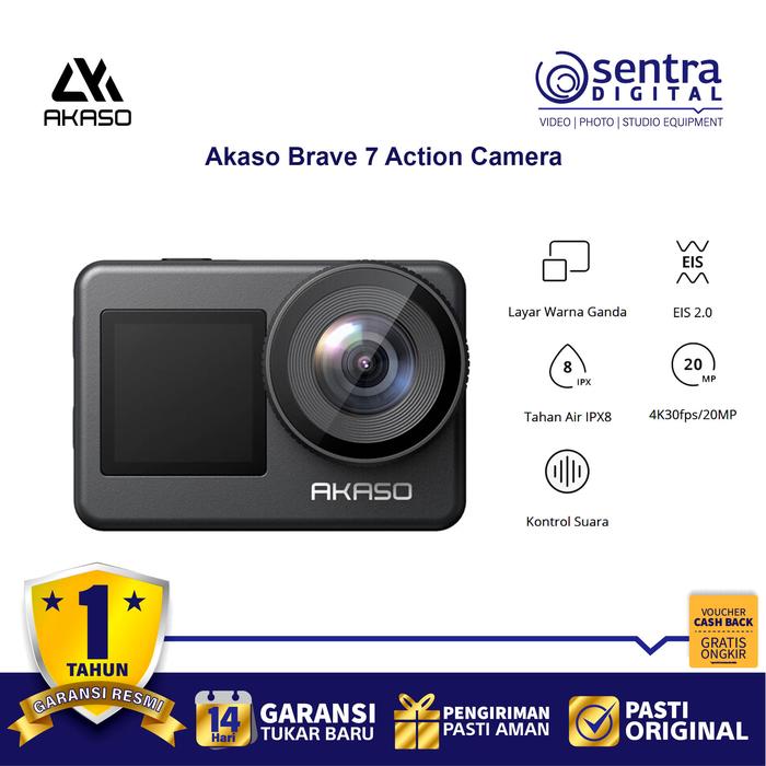 Gambar Akaso Brave 7 Action Camera dari Sentra Digital Kota Surabaya Tokopedia